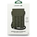 Lacoste The Blend XL Crossbody-telefonveske - Grønn