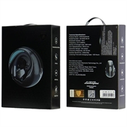 Lamborghini D1 trådløse hodetelefoner med åpne øreklokker - Bluetooth 6.0 - Svart