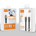 Ldnio LC122-C flettet USB-C-hurtigladekabel – 1m, 65W – grå