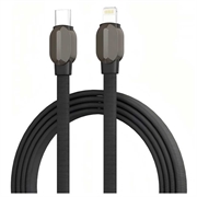 Ldnio LC211i flettet hurtigladekabel (USB-C til Lightning) - 1m, 30W - grå