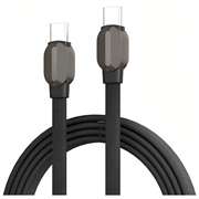 Ldnio LC122-C flettet USB-C-hurtigladekabel – 1m, 65W – grå