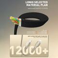 Ldnio LC212i flettet hurtigladekabel (USB-C til Lightning) - 2m, 30W - grå