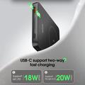 Ldnio PQ28 Ultra Slim trådløs MagSafe-powerbank 5000mAh - svart