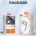 Ldnio PQ30 powerbank med USB-C-/Lightning-kabler - 30000mAh - hvit