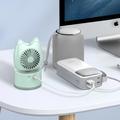 Ldnio PQ30 powerbank med USB-C-/Lightning-kabler - 30000mAh - hvit