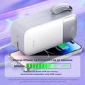 Ldnio PQ50 bærbar powerbank - 50000mAh, USB-C-/Lightning-kabler - hvit