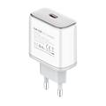 Ldnio Q1415 45W USB-C PD GaN hurtiglader med 1.2m USB-C-kabel - hvit