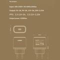 Ldnio Q1415 45W USB-C PD GaN hurtiglader med 1.2m USB-C-kabel - hvit