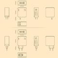 Ldnio Q8 100W GaN-hurtiglader - 3x USB-C, USB-A, Lightning - Blå