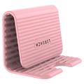 LeReach LRFP-14 AirLift-serien MagicMat sammenleggbar stativ for smarttelefoner og nettbrett – rosa