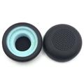 Øreputer i lær og minneskum til Plantronics Blackwire C5220/C5210/C7225-hodetelefoner - erstatningsputer