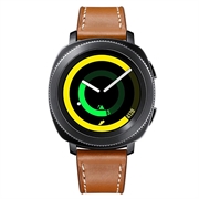 Samsung Galaxy Watch4/Watch4 Classic/Watch5/Watch6 Lær Klokkereim - 20mm - Brun