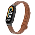 Xiaomi Smart Band 8 Lærrem med Kontakter - Brun