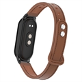 Xiaomi Smart Band 8 Lærrem med Kontakter - Brun