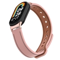 Xiaomi Smart Band 8 Lærrem med Kontakter - Rosa