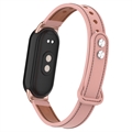 Xiaomi Smart Band 8 Lærrem med Kontakter - Rosa