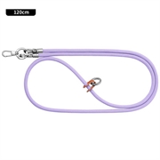 Leeu Design Stilig Universell crossbody-telefonsnor - 120cm, 6mm - Lilla