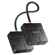 Lemorele AC12 Mini HD-videoopptakskort - 1080p, 60Hz, støtte for 100W PD - svart