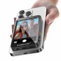 Lemorele R600 magnetisk skjerm for selfies - MagSafe-kompatibel - svart
