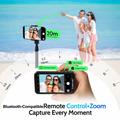 Lemorele R600 magnetisk skjerm for selfies - MagSafe-kompatibel - svart