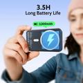 Lemorele R600 magnetisk skjerm for selfies - MagSafe-kompatibel - svart