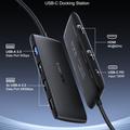 Lemorele TC510 7-i-1 USB-C-hub - svart
