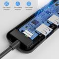 Lemorele TC55 Slim 4-porters USB 3.0-hub - svart