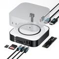 Lemorele TC800 9-i-1 USB-C-hub for Mac Mini M4/M4 Pro - svart