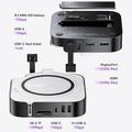 Lemorele TC800 9-i-1 USB-C-hub for Mac Mini M4/M4 Pro - svart