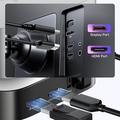 Lemorele TC800 9-i-1 USB-C-hub for Mac Mini M4/M4 Pro - svart
