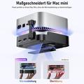 Lemorele TC800 9-i-1 USB-C-hub for Mac Mini M4/M4 Pro - svart