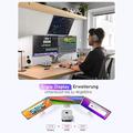 Lemorele TC800 9-i-1 USB-C-hub for Mac Mini M4/M4 Pro - svart