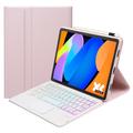 Lenovo Idea Tab Bluetooth-tastaturveske (Åpen Emballasje - Bulk Tilfredsstillende) - Rosa