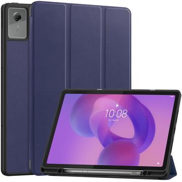 Lenovo Idea Tab Plus Tri-Fold Series Smart Folio-etui - mørkeblå