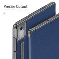 Lenovo Idea Tab Pro Dux Ducis Domo Tri-Fold Smart Folio-etui - Blå