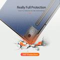 Lenovo Idea Tab Pro Dux Ducis Domo Tri-Fold Smart Folio-etui - Blå