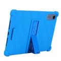 Lenovo Idea Tab Pro Gen 2, Motorola Moto Pad 70 Pro Silikonetui med kickstand - Blå