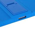 Lenovo Idea Tab Pro Gen 2, Motorola Moto Pad 70 Pro Silikonetui med kickstand - Blå