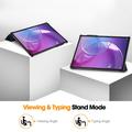 Lenovo Idea Tab Pro Gen 2 Tri-Fold Series Smart Folio-etui - mørkeblå