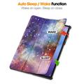 Lenovo Idea Tab Pro Gen 2 Tri-Fold Series Smart Folio-etui - Galakse