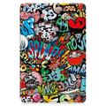 Lenovo Idea Tab Pro Gen 2 Tri-Fold Series Smart Folio-etui - Graffiti