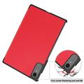 Lenovo Idea Tab Pro Gen 2 Tri-Fold Series Smart Folio-etui - rød