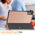 Lenovo Idea Tab Pro Gen 2 Tri-Fold Series Smart Folio-etui - rosa gull