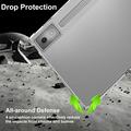 Lenovo Idea Tab Pro Støtsikkert TPU-deksel - Gjennomsiktig
