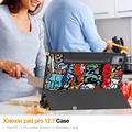 Lenovo Idea Tab Pro Tri-Fold Series Smart Folio-etui - Graffiti