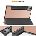 Lenovo Idea Tab Pro Tri-Fold Series Smart Folio-etui - rosa gull