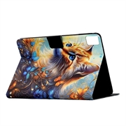 Lenovo Idea Tab Smart Folio-etui - Katt og sommerfugl