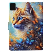 Lenovo Idea Tab Smart Folio-etui - Katt og sommerfugl