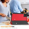 Lenovo Legion Y700 (2025) Tri-Fold Series Smart Folio-deksel - Rød