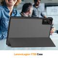 Lenovo Legion Y700 (Gen 4) Tri-Fold Series Smart Folio-etui - Grå
